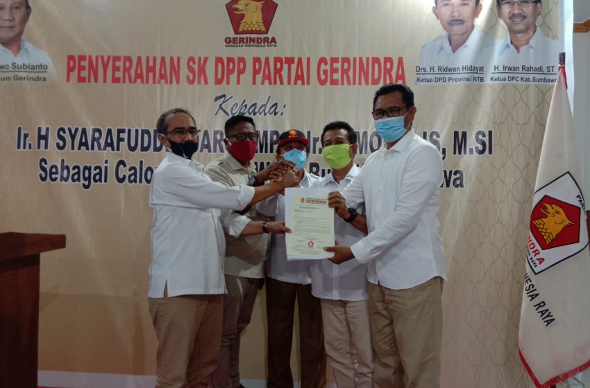  Gerindra Dukung Jarot-Mokhlis di Pilkada Sumbawa